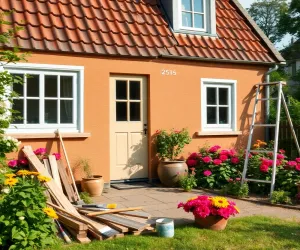 jak wyremontować domek holenderski