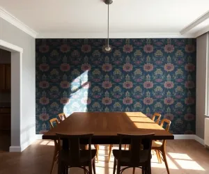 Tapeta w jadalni inspiracje
